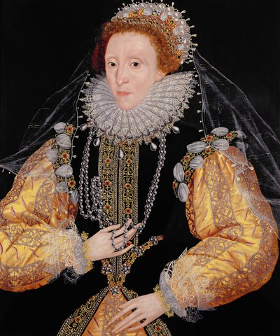 Portret van koningin Elizabeth I, c.1586 door Federico Zuccari or Zuccaro